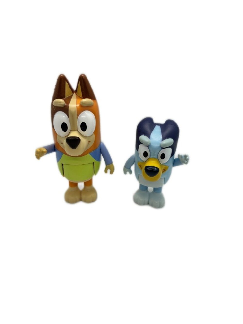 Bluey & Bingo Action Figures Set of 2 Dog Character Toys Cake Topper